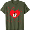 Guinea Pig Accessories & Shirts Guinea Pig Valentine's Day Shirt - Funny Guinea Pig Tshirt T-Shirt - Olive Green