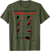 Bearmageddon How to Use BJJ Against a Bear T-Shirt - Olive Green