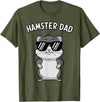 Funny Hamster Design for Men Dad Boys Animal Hamster Lover T-Shirt - Olive Green