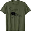 Funny Pigeon Apparel Tee Co. Stay Coo Pigeon Cool Bird Lovers Funny Bird Meme Saying T-Shirt - Olive Green