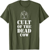 Cult Of The Dead Cow Tee Cult Of The Dead Cow Shirt T-Shirt - Olive Green