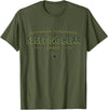 Michigan Style Co. Sleeping Bear Dunes National Lakeshore Michigan T-Shirt - Olive Green