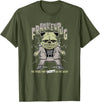 Rescue Mission Tees Pug Halloween FrankenPug T-Shirt - Olive Green