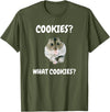 What Cookies Dwarf Hamster Funny Meme T-Shirt - Olive Green