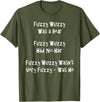 Speech Therapist Gifts - Tongue Twisters! Fuzzy Wuzzy Was a Bear... Best Tongue Twister Gift T-Shirt - Olive Green