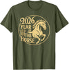 Horse Year 2026 Chinese New Year Of The Horse Chinese New Year 2026 Year of the Horse Happy New Year 2026 T-Shirt - Olive Green