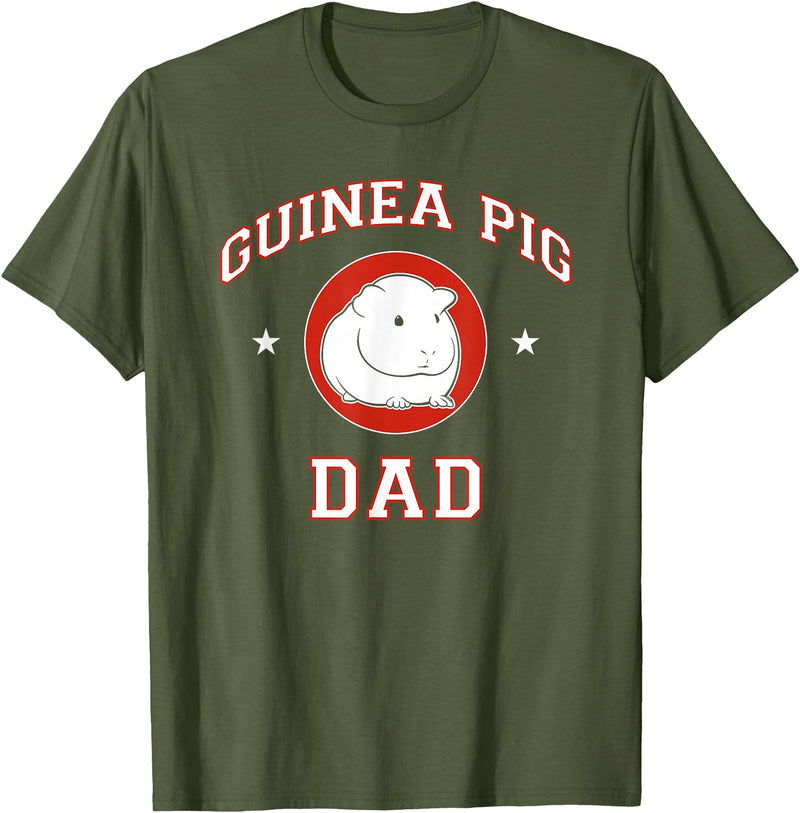 Miller Sye Guinea Pig Dad T-Shirt - Olive Green