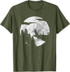 Guinea Pig Gifts & Accessories Guinea Pig Pet - Full Moon Guinea Pig T-Shirt - Olive Green