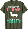 LLama Gifts & Accessories With a llama you get the spit alpaca llama T-Shirt - Olive Green