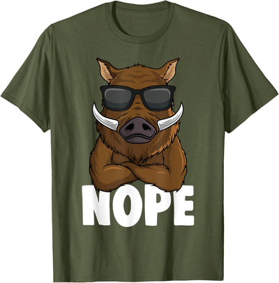 Wild Boar Hunting Hog Hunter Kids T-Shirt