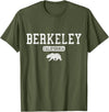 Berkeley California - Apparel & Gifts Berkeley California Bear Pride Vintage T-Shirt - Olive Green