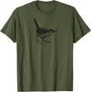 Birding Ornithologist Birds Wren Bird T-Shirt - Olive Green