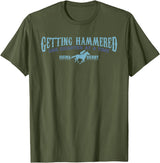 Leigh Shea Sigma Derby Getting Hammerd Horse Racing Gambling TSHIRT T-Shirt - Olive Green