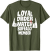 The Flintstones Loyal Order Of Water Buffalo Member T-Shirt - Olive Green