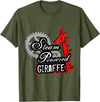 Steam Powered Giraffe LLC Steam Powered Giraffe Logo T-Shirt - Olive Green