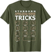 Zimonata Designs Stubborn Appaloosa Horse Tricks Funny Tshirt T-Shirt - Olive Green