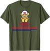 Hesketh Racing Logo World Champion Team Stripes Mascot Retro T-Shirt - Olive Green