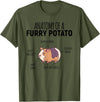 Sweet Anatomy of a Furry Potato Guinea Pig Gifts Anatomy Of A Furry Potato Guinea Pig Lover T-Shirt - Olive Green
