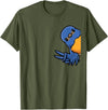 Thabluebirdluveve Bluebird Bird T-Shirt - Olive Green