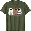 Global Warming Awareness Arctic Winter Ice Ice Bear With Sunglasses Polar Bear Plunge T-Shirt - Olive Green