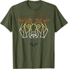 LGBT Pride Bear Flagge - Gay Bear Geschenk LGBTQ Bear Gay Pride Month - Geometric Bear T-Shirt - Olive Green