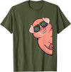 Pig Gift For Pig Lovers Pig Lover Women Men Swine Farm Animals Pet Pig T-Shirt - Olive Green