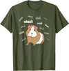 Funny Guinea Pig Tee Gift Animal Pet new kids love Guinea Pig Love Guinea Pig Wheek Wheek Feed Me Guinea Pig T-Shirt - Olive Green
