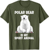 Polar Bear Gift Polar Bear Accessories & Stuff Cool Polar Bear Art For Men Women Kids Polar Bear Lover T-Shirt - Olive Green