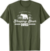 EHS Sleeping Bear Dunes Michigan National Park Souvenir T-Shirt - Olive Green