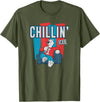 ICEE Bear Classic Sofa Chillin' Logo T-Shirt - Olive Green