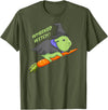 guineamerch Guinea Pig Wheeked Witch Halloween T-Shirt - Olive Green