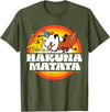 Disney The Lion King - Hukana Matata T-Shirt - Olive Green