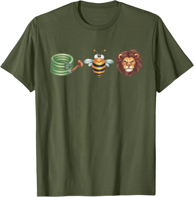 Hose Bee Lion Funny Meme Funny Ho's Be Lying Hose Bee Lion Funny Meme Hose Bee Lion T-Shirt - Olive Green