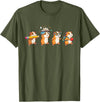 Cute Guinea Pig Lovers First Day of School Costume Funny Guinea Pig Back to School Teacher Student T-Shirt - Olive Green