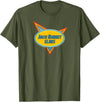 Jack Rabbit Slims - Vintage Retro Movie T-Shirt (Black) in Olive Green