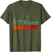 Berliner Bär Designs - Berlin Shop - Berlin Berlin Design - Berlin Bear - I Love Berlin T-Shirt - Olive Green