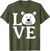 Polar Bear Design for Polar Bear Lovers LOVE Polar Bear Stuff Polar Bear Lover Stuff | Polar Bear T-Shirt - Olive Green