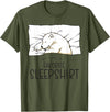 Sleeping & Napping Shirt Gifts For Nap Lovers Favorite Sleepshirt, Napping Polar Bear Pajama T-Shirt - Olive Green