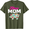 Pig Quotes pigs mom T-Shirt - Olive Green