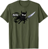 Hello Knight Costume T-Shirt - Olive Green
