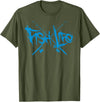 NOFO Clothing Co Fish Life, Fishing T-Shirt T-Shirt - Olive Green