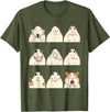 Hamster Reaction Meme Kids Boys Girls Men and Women T-Shirt - Olive Green