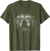 Retriever Dog Pet T-Shirt - Olive Green
