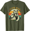 Poppa Bear Funny Father's Day shirt Mens Vintage Poppa Bear Shirt Funny Fathers Day T-Shirt - Olive Green