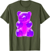 Urban Empyre Purple Gummy Bear T-Shirt - Olive Green