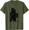 Amazing T shirt Viking Bear T-Shirt Polar Bear T-Shirt T-Shirt - Olive Green