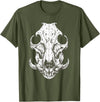 Hog Hunter Skull Co. Hog Hunter Skull Hunting Wild Hog Pigs T-Shirt - Olive Green