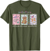 Pediatrics s Day PEDS Nurse Stamp Bear V-day Work Pediatrics Valentines Day PEDS Nurse Stamp Bear V-Day Work P T-Shirt - Olive Green