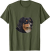 Grizzly/Doudy Dog T-Shirt - Olive Green
