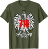 Polish Pride Buffalo Dyngus Day Shirt Polish Falcon Eagle 716 Buffalo NY New York T-Shirt - Olive Green